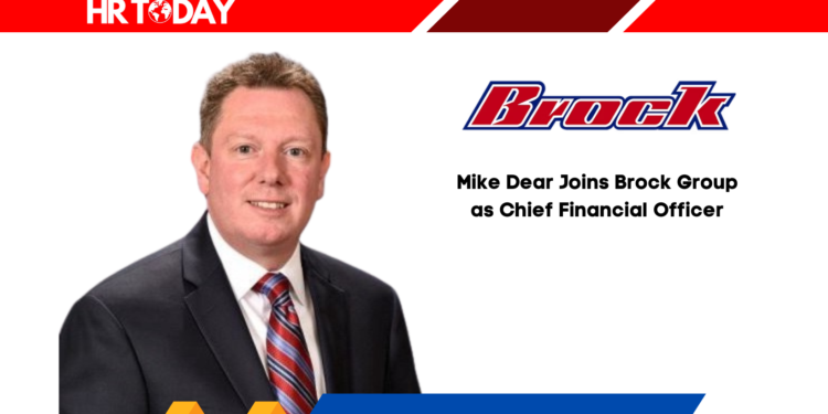 Mike Dear Joins Brock Group as Chief Financial Officer