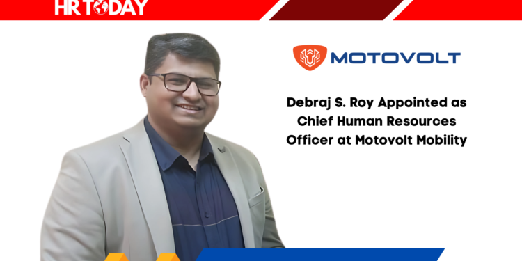 Debraj S. Roy Appointed as Chief Human Resources Officer at Motovolt Mobility