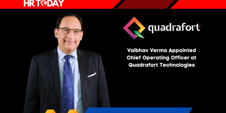 Vaibhav Verma Appointed Chief Operating Officer at Quadrafort Technologies