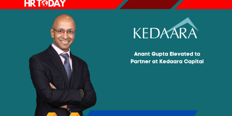 Anant Gupta Elevated to Partner at Kedaara Capital