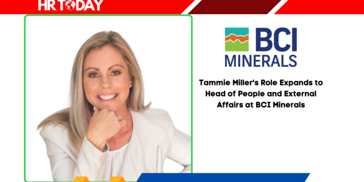 Tammie Miller's Role Expands to Head of People and External Affairs at BCI Minerals