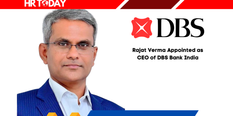 Rajat Verma Appointed as CEO of DBS Bank India