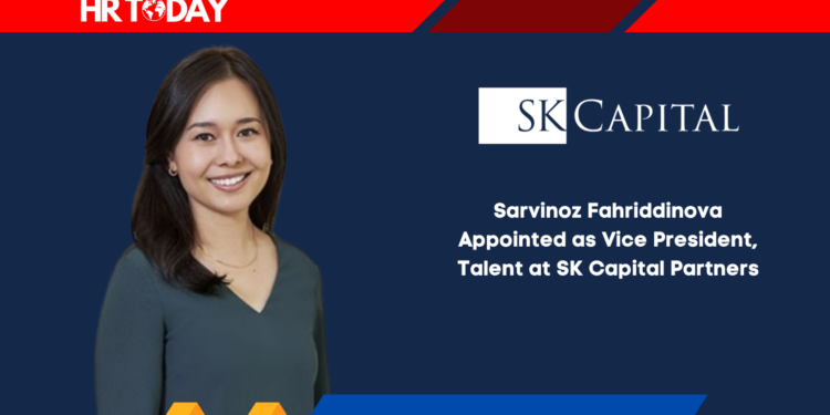 Sarvinoz Fahriddinova Appointed as Vice President, Talent at SK Capital Partners