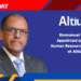 Emmanuel David Appointed as Chief Human Resources Officer at Altius