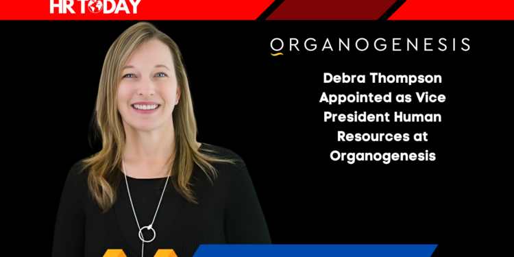 Debra Thompson Appointed as Vice President Human Resources at Organogenesis