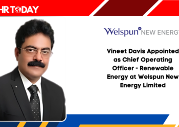 Vineet Davis Appointed as Chief Operating Officer - Renewable Energy at Welspun New Energy Limited