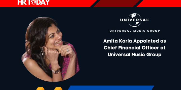 Amita Karia Appointed as Chief Financial Officer at Universal Music Group
