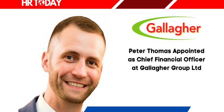 Peter Thomas Appointed as Chief Financial Officer at Gallagher Group Ltd