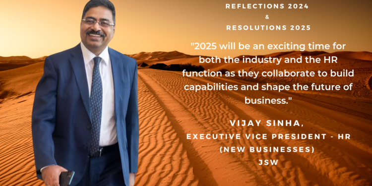Empowering India’s Growth Story: Vijay Sinha’s Reflections on 2024 and Vision for 2025