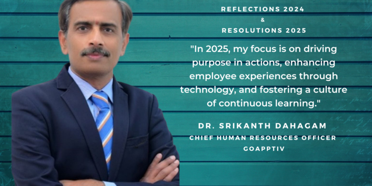 Navigating Transformation: Dr. Srikanth Dahagam Reflects on 2024 and Sets Strategic Goals for 2025