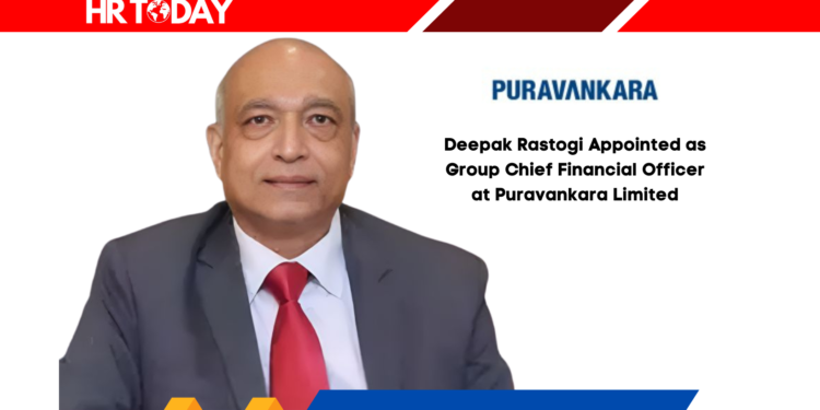 Deepak Rastogi Appointed as Group Chief Financial Officer at Puravankara Limited