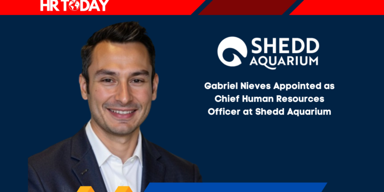 Gabriel Nieves Appointed as Chief Human Resources Officer at Shedd Aquarium