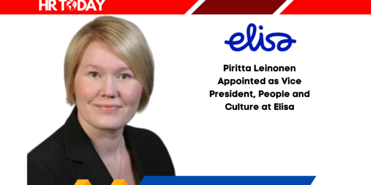 Piritta Leinonen Appointed as Vice President, People and Culture at Elisa