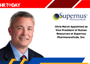 Chris March Appointed as Vice President of Human Resources at Supernus Pharmaceuticals, Inc.
