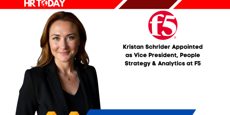 Kristan Schrider Appointed as Vice President, People Strategy & Analytics at F5