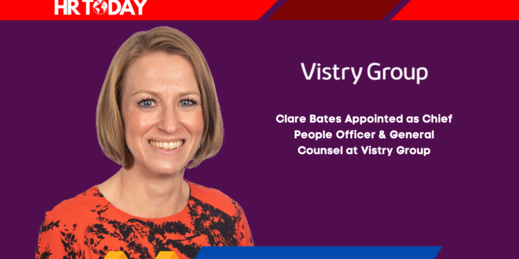 Clare Bates Appointed as Chief People Officer & General Counsel at Vistry Group