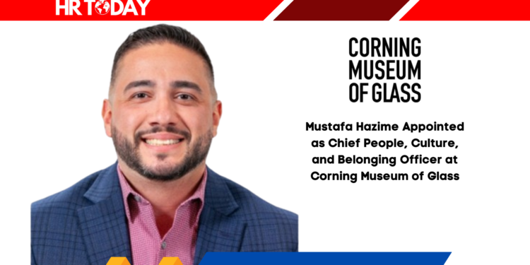 Mustafa Hazime Appointed as Chief People, Culture, and Belonging Officer at Corning Museum of Glass