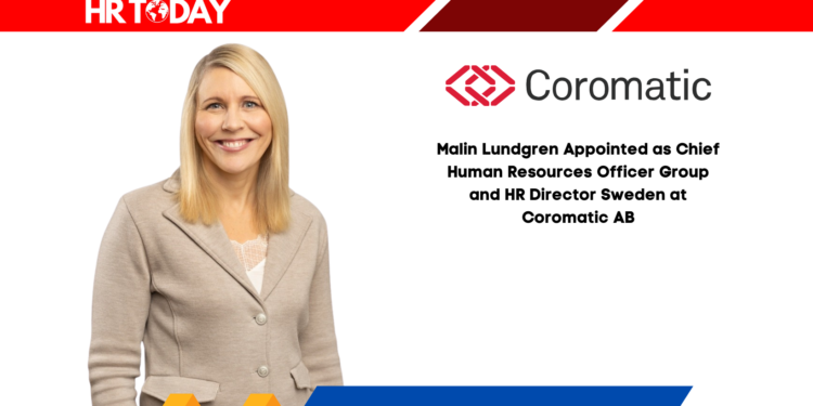 Malin Lundgren Appointed as Chief Human Resources Officer Group and HR Director Sweden at Coromatic AB