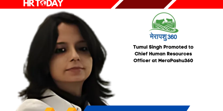 Tumul Singh Promoted to Chief Human Resources Officer at MeraPashu360