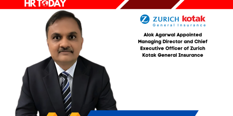 Alok Agarwal Appointed Managing Director and Chief Executive Officer of Zurich Kotak General Insurance