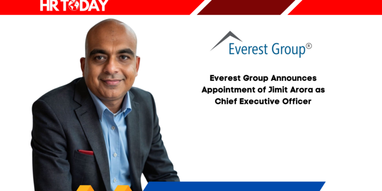 Everest Group Announces Appointment of Jimit Arora as Chief Executive Officer