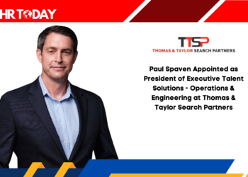 Paul Spaven Appointed as President of Executive Talent Solutions - Operations & Engineering at Thomas & Taylor Search Partners