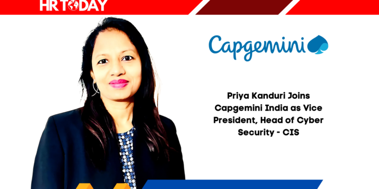 Priya Kanduri Joins Capgemini India as Vice President, Head of Cyber Security - CIS