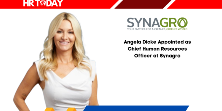 Angela Dicke Appointed as Chief Human Resources Officer at Synagro