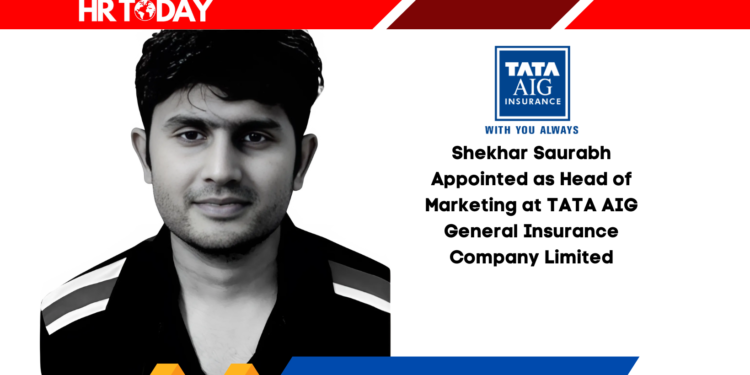 Shekhar Saurabh Appointed as Head of Marketing at TATA AIG General Insurance Company Limited