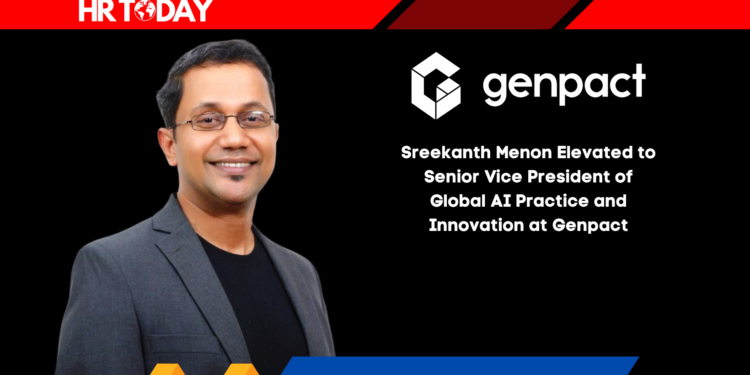 Sreekanth Menon Elevated to Senior Vice President of Global AI Practice and Innovation at Genpact