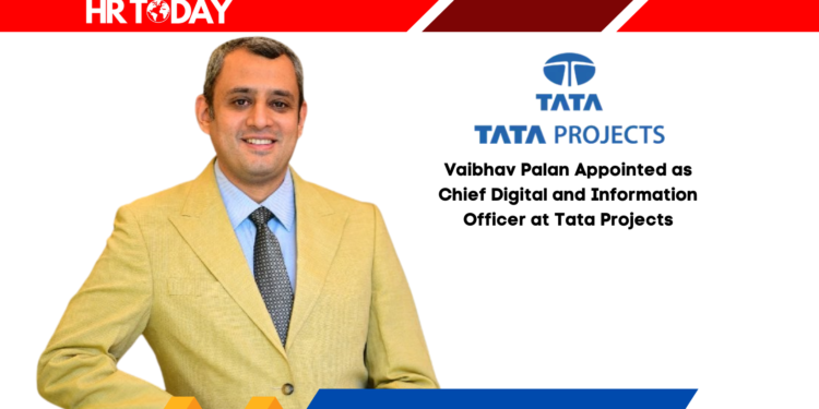 Vaibhav Palan Appointed as Chief Digital and Information Officer at Tata Projects