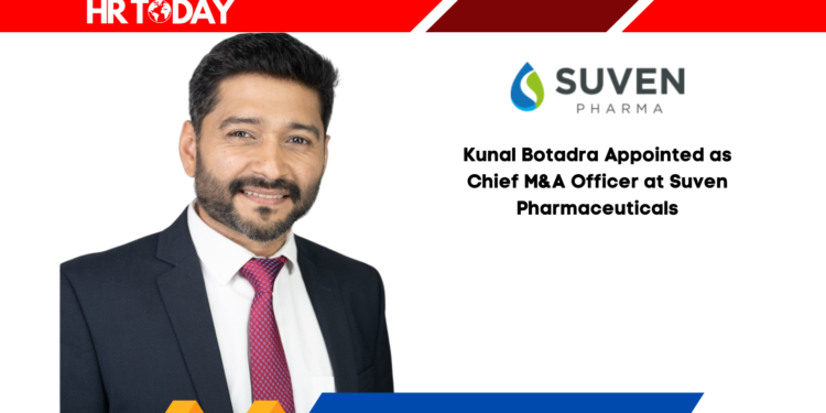 Kunal Botadra Appointed as Chief M&A Officer at Suven Pharmaceuticals