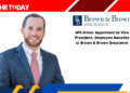 Will Armor Appointed as Vice President, Employee Benefits at Brown & Brown Insurance