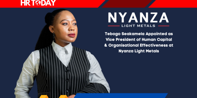 Tebogo Seakamela Appointed as Vice President of Human Capital & Organisational Effectiveness at Nyanza Light Metals