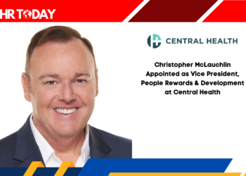 Christopher McLauchlin Appointed as Vice President, People Rewards & Development at Central Health