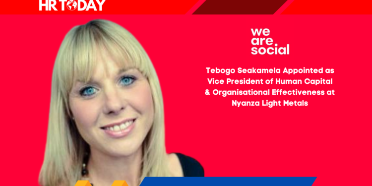 Tebogo Seakamela Appointed as Vice President of Human Capital & Organisational Effectiveness at Nyanza Light Metals