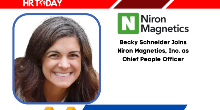 Becky Schneider Joins Niron Magnetics, Inc. as Chief People Officer