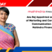 Anu Raj Appointed as Head of Marketing and Corporate Communication at Mahindra Finance