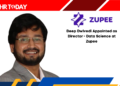 Deep Dwivedi Appointed as Director - Data Science at Zupee