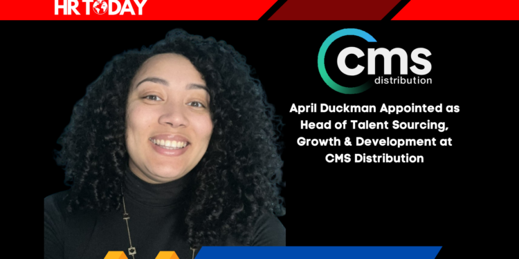 April Duckman Appointed as Head of Talent Sourcing, Growth & Development at CMS Distribution