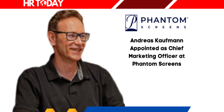 Andreas Kaufmann Appointed as Chief Marketing Officer at Phantom Screens