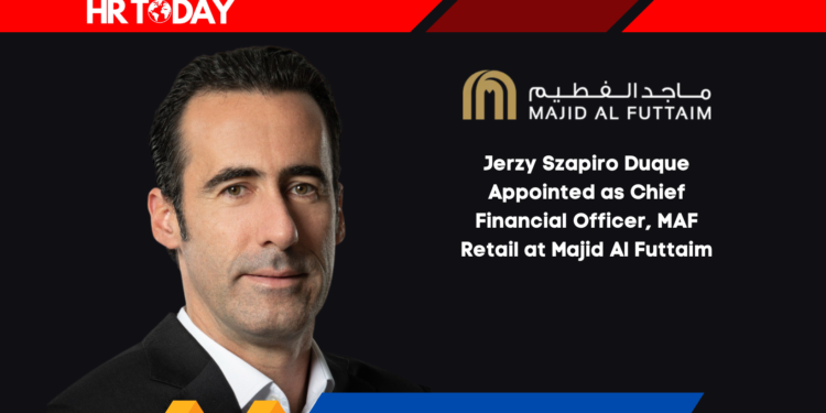 Jerzy Szapiro Duque Appointed as Chief Financial Officer, MAF Retail at Majid Al Futtaim