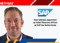 Roel Wijntjes Appointed as Chief Financial Officer at SAP the Netherlands