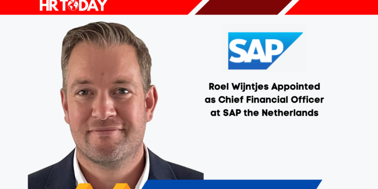 Roel Wijntjes Appointed as Chief Financial Officer at SAP the Netherlands