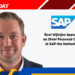 Roel Wijntjes Appointed as Chief Financial Officer at SAP the Netherlands
