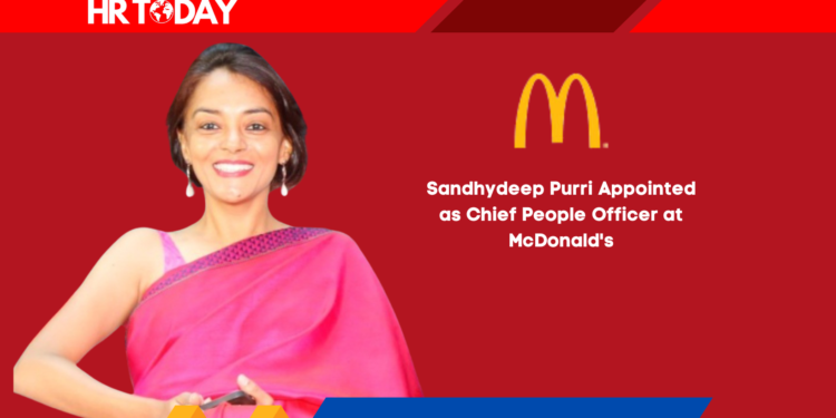 Sandhydeep Purri Appointed as Chief People Officer at McDonald's