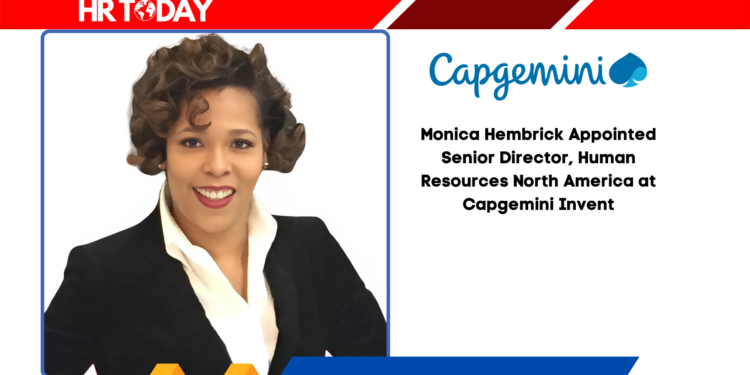 Monica Hembrick Appointed Senior Director, Human Resources North America at Capgemini Invent
