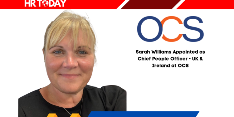 Sarah Williams Appointed as Chief People Officer - UK & Ireland at OCS