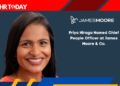 Priya Hiraga Named Chief People Officer at James Moore & Co.