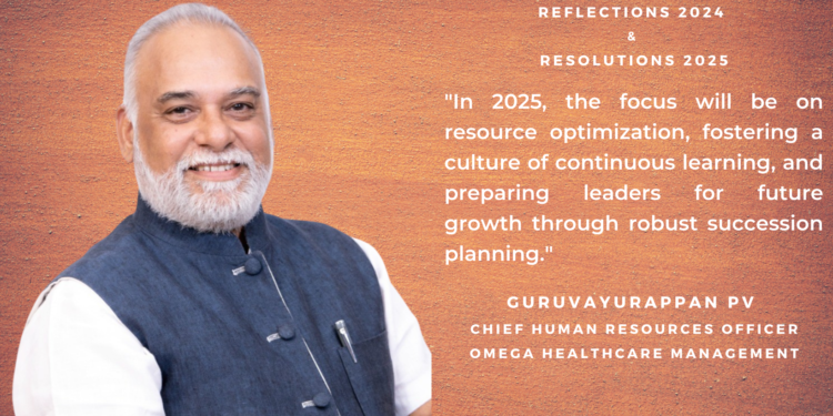 Guruvayurappan PV Reflects on 2024 and Outlines Ambitious HR Goals for 2025